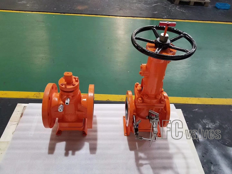 Full Port 12" Class 600 Lubricated Plug Valve