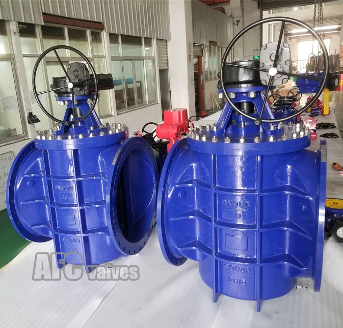 Full Port 12" Class 600 Lubricated Plug Valve